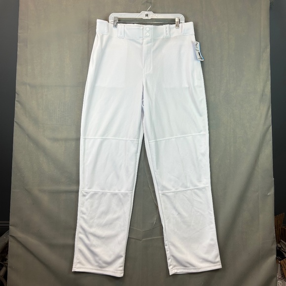 Champro Men's Standard Triple Crown 2.0 Open Bottom Baseball Pants, XL White - Picture 1 of 8